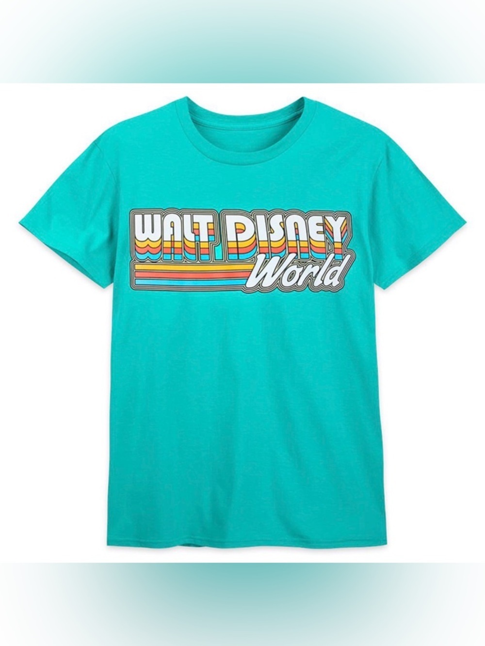 Disney Adult Tee - Walt Disney World - Pastel Logo Size Medium​​